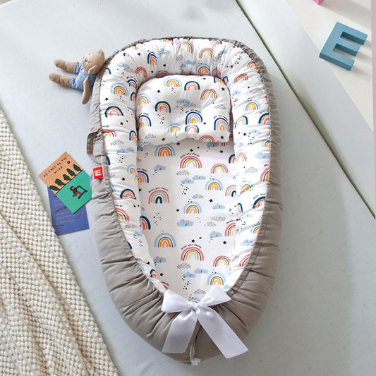 Reducteur-de-Lit-Beige-Arc-en-ciel-sommeil
