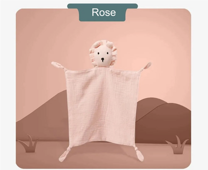 Doudou Lion - Mousseline