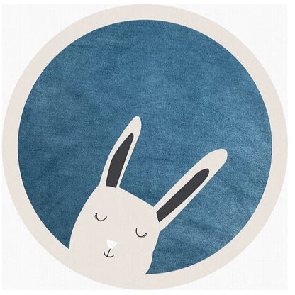 Tapis-Chambre-Enfant-Lapin-Blanc 