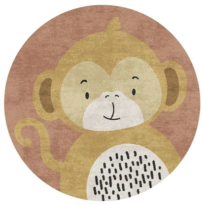 Tapis-chambre-Enfant-Singe