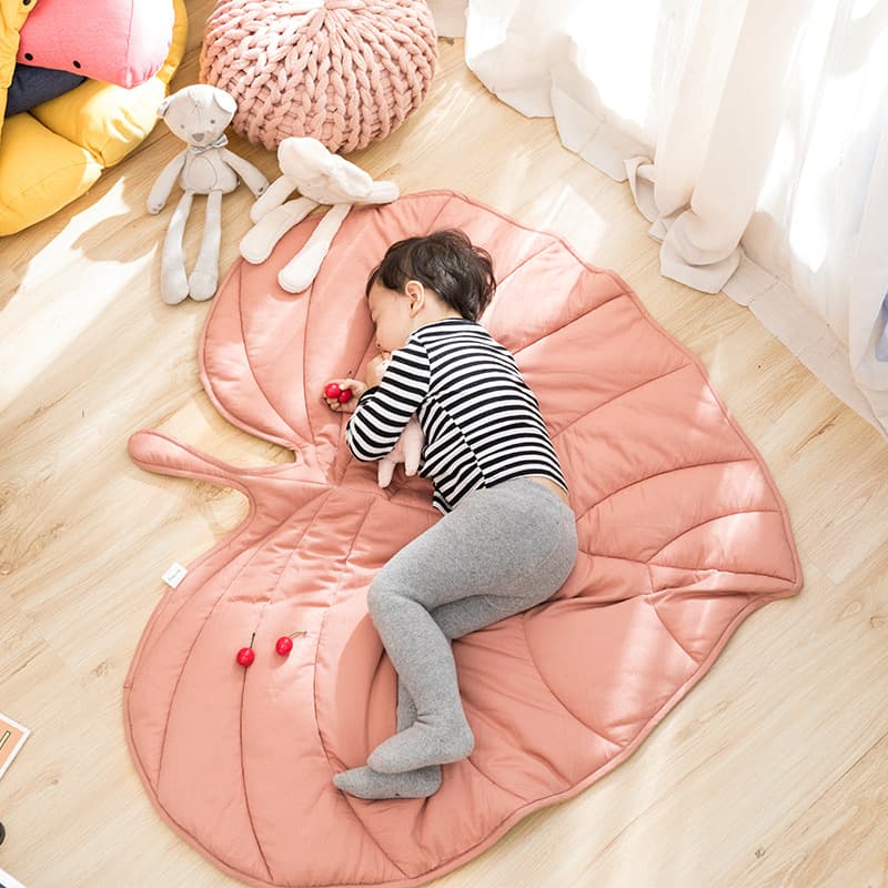 Tapis-de-Sol-Bebe-Feuille-ludique