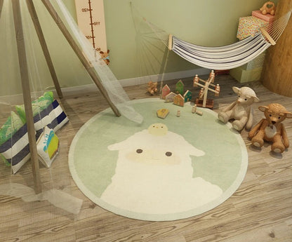 Tapis-enfant-agneau-decoration