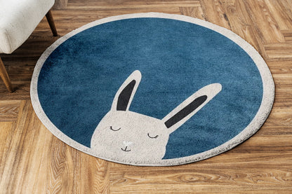 Tapis-enfant-lapin-blanc
