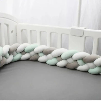 Tour-de-Lit-Tresse-Vert-Gris-Blanc-avantage