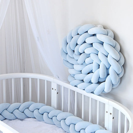 Tresse-de-lit-Bleu-Clair-douce-barriere