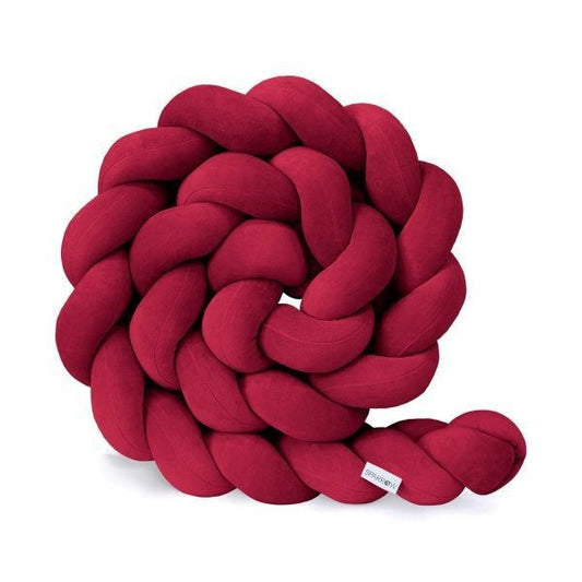 Tresse-de-lit-bebe-Rouge