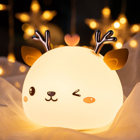 Veilleuse-Bebe-Cerf-Lumineux-mignon