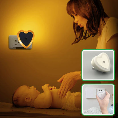 Veilleuse-Murale-Coeur-lumiere-douce