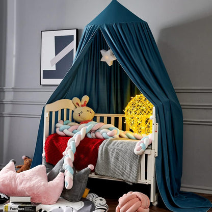 Voile-de-Lit-Bebe-Bleu-Canard-rassurant
