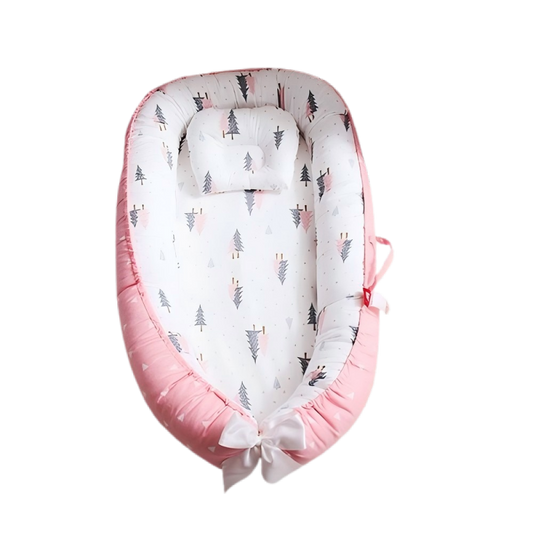Réducteur de Lit bébé - Rose Sapin