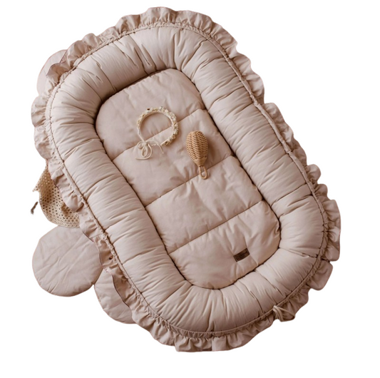 Réducteur de Lit Bébé - Beige
