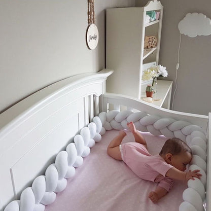 Tresse de Lit Bebe - Blanc