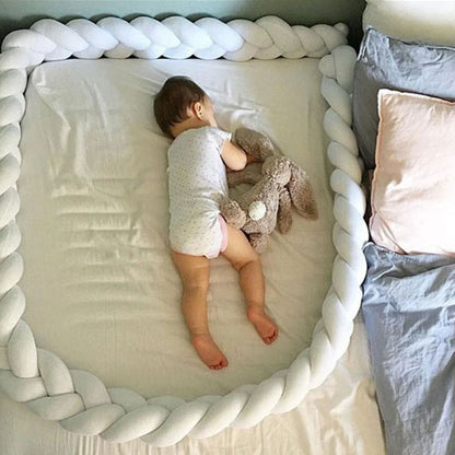 Tresse de Lit Bebe - Blanc