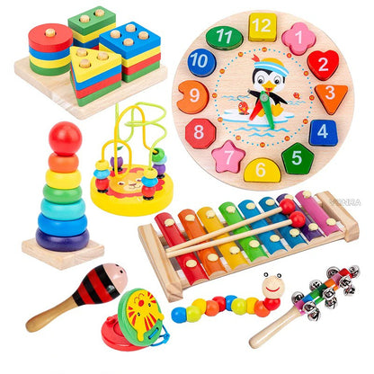 jouet-bebe-bois-montessori-lot