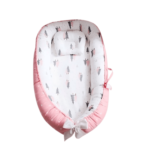 Réducteur de Lit bébé - Rose Sapin