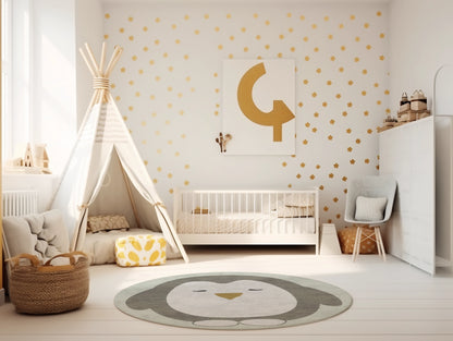tapis-enfant-chambre-pingouin