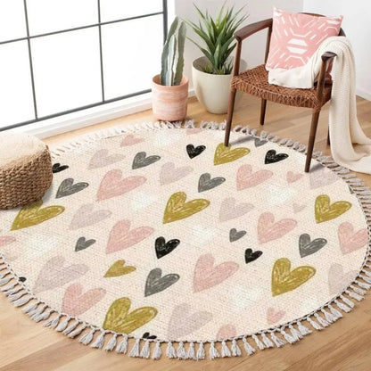 tapis-rond-sol-arc-en-ciel-decoration
